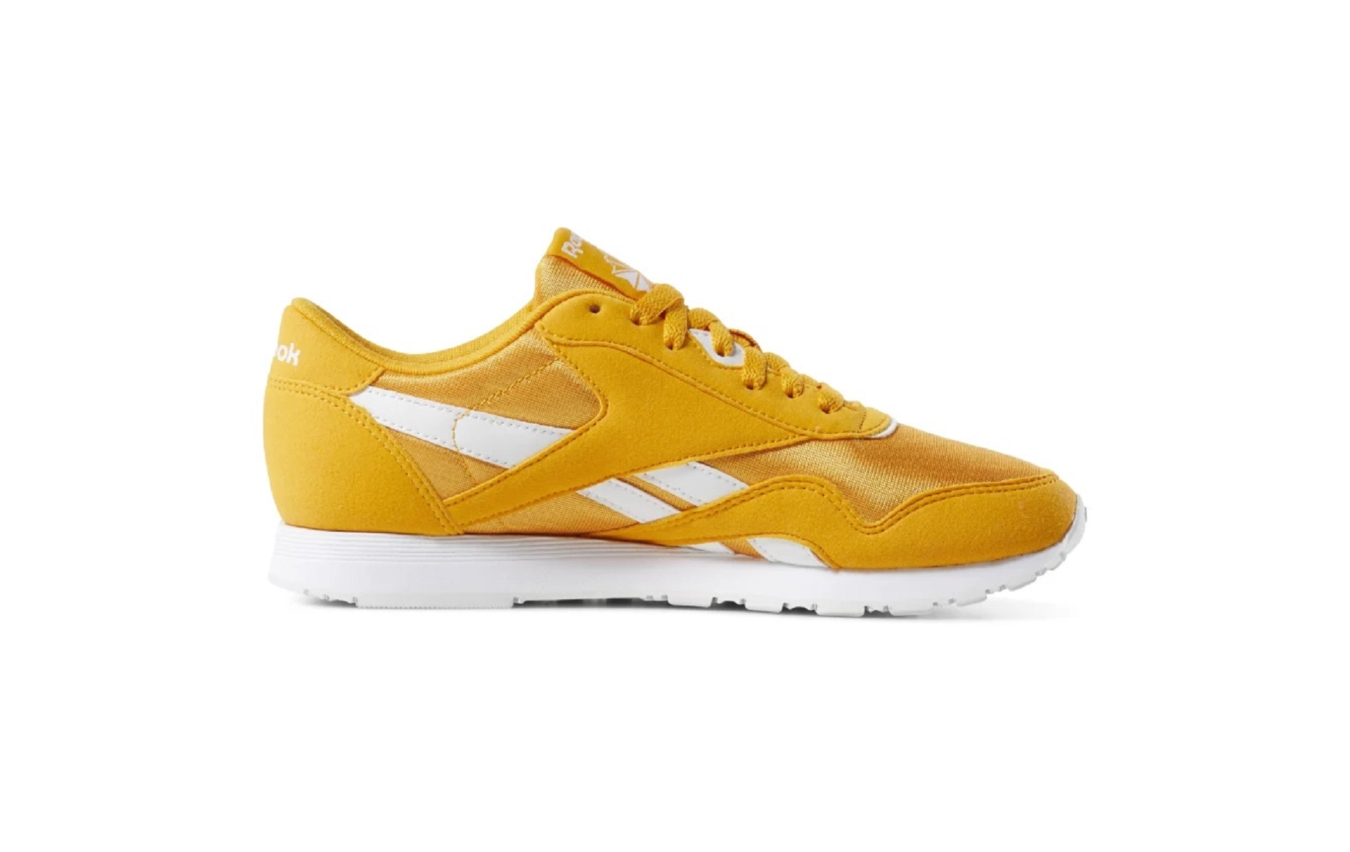 reebok classic nylon femme jaune