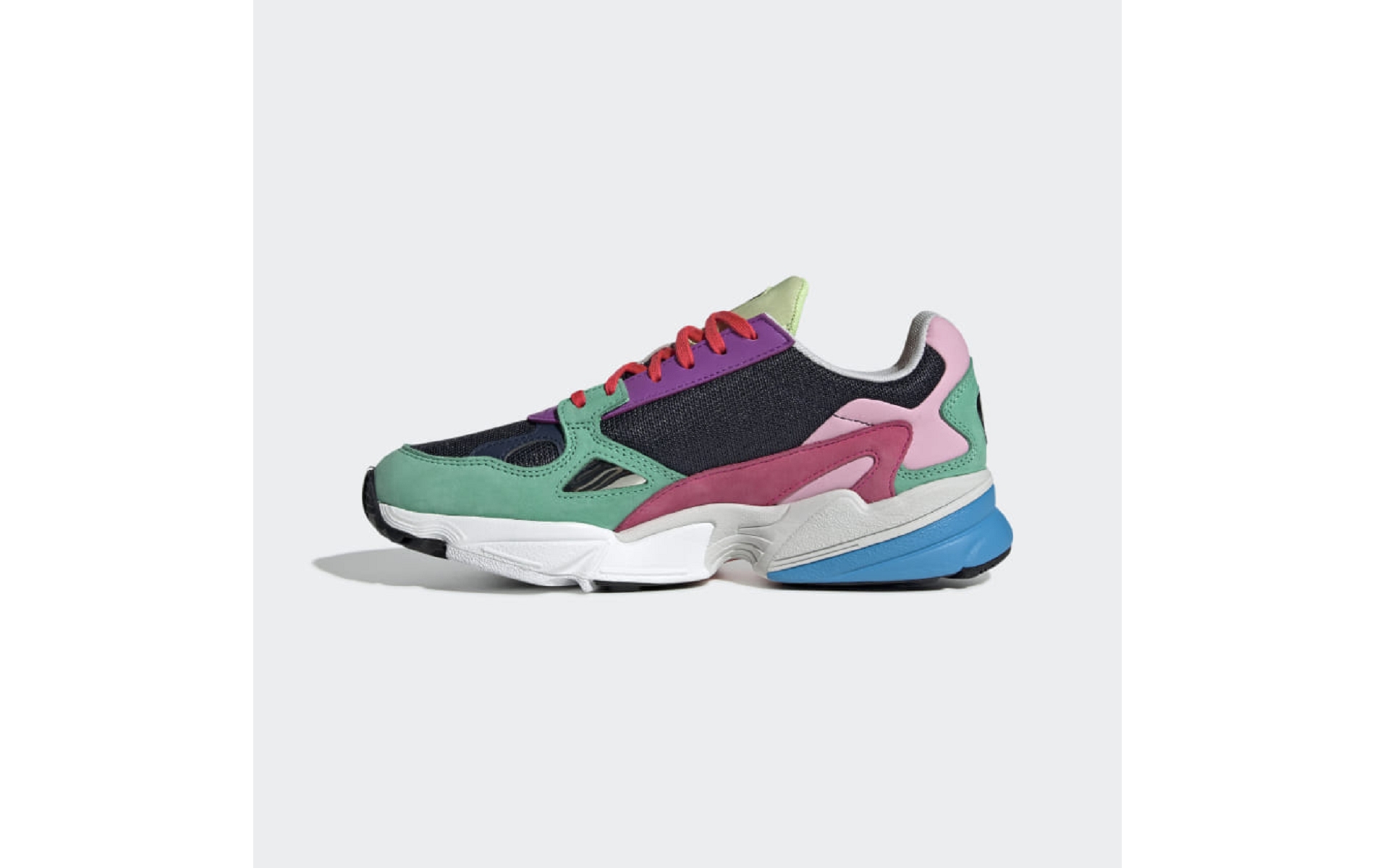 adidas falcon noir multicolore