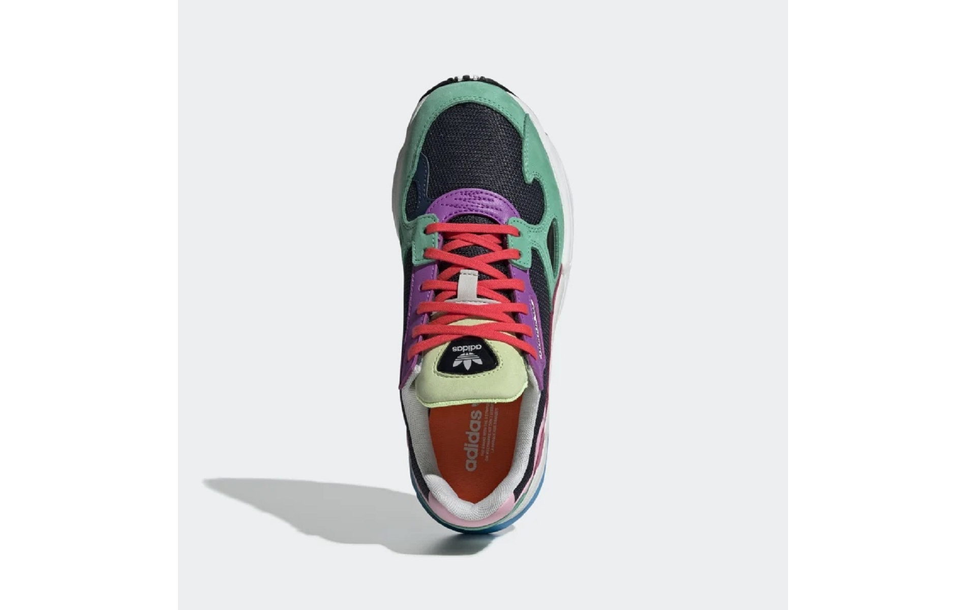 adidas falcon noir multicolore