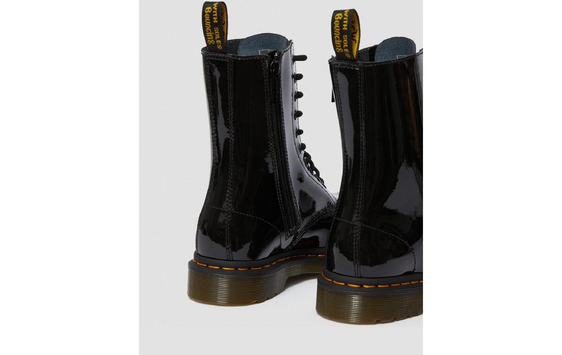 black patent lamper doc martens