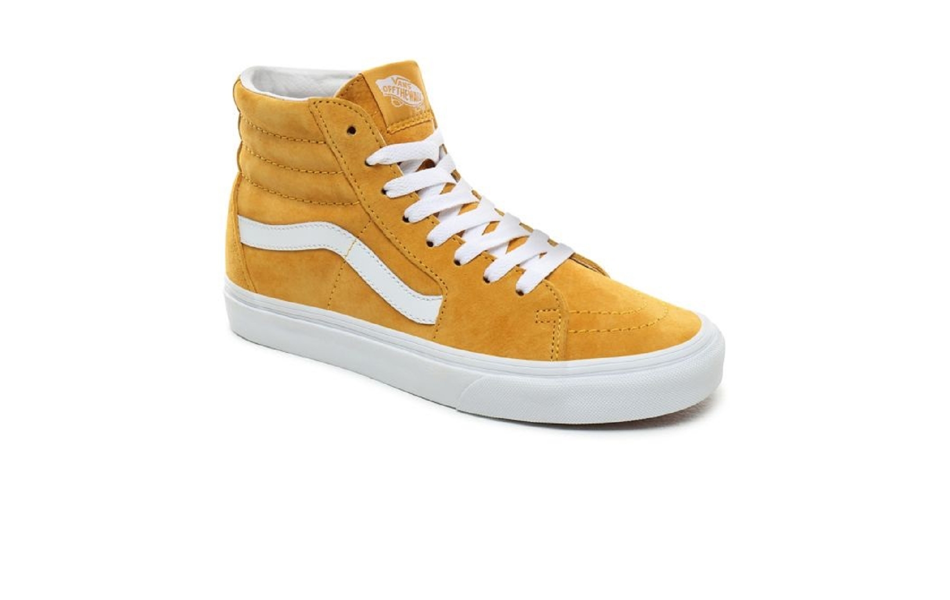 vans jaune moutarde femme