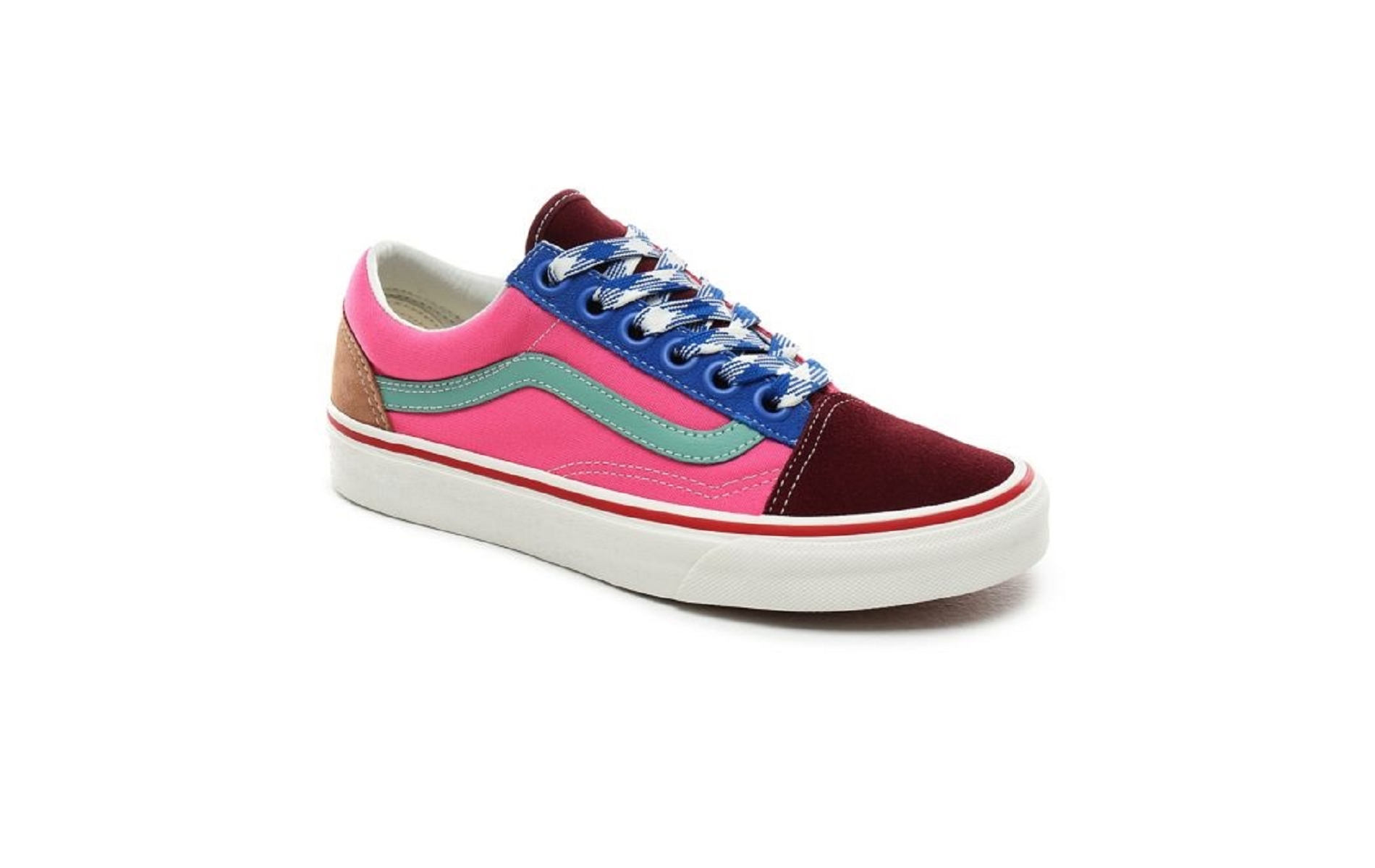 vans old skool femme cyan